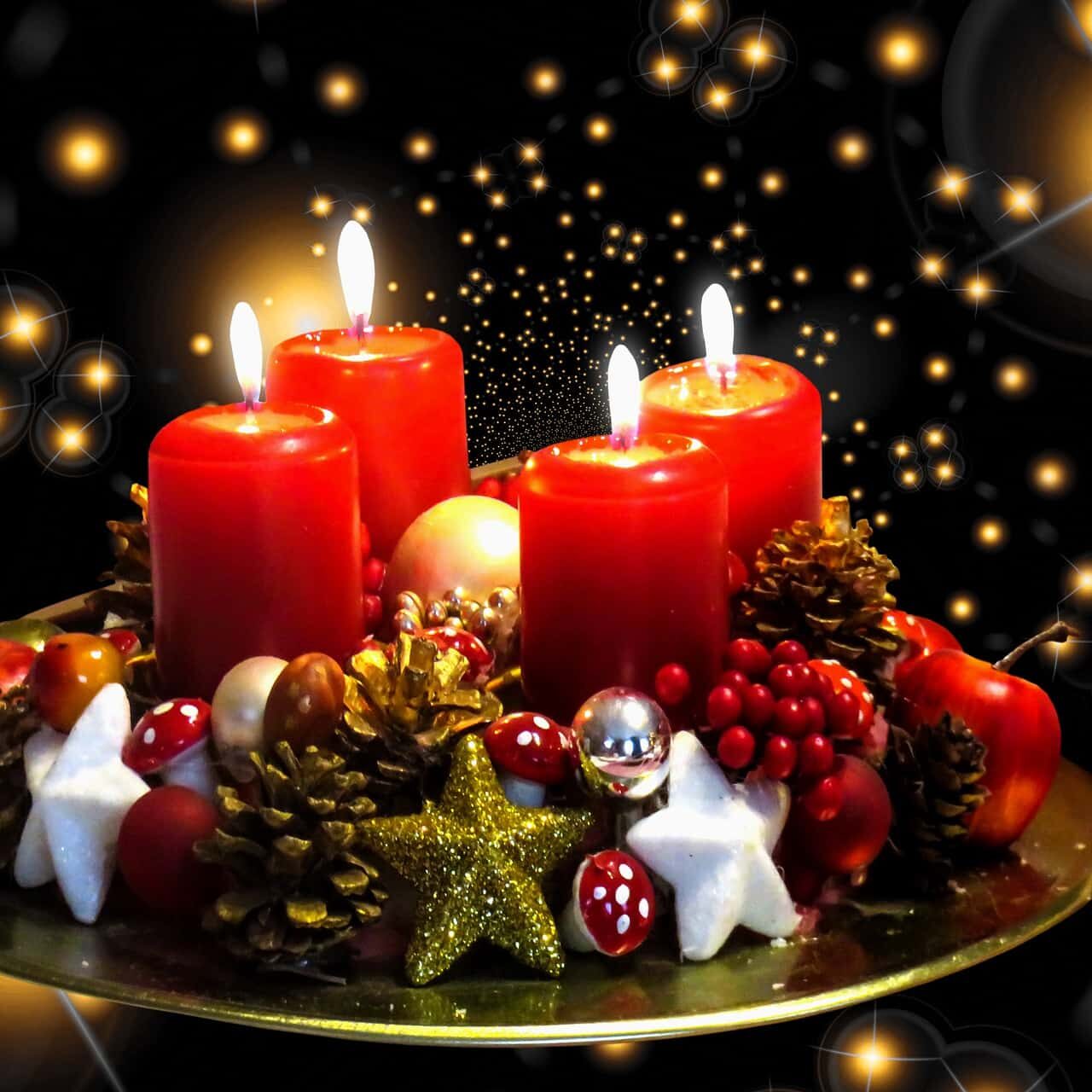Adventkranzsegnung - Bild von Gerhard G. auf Pixabay