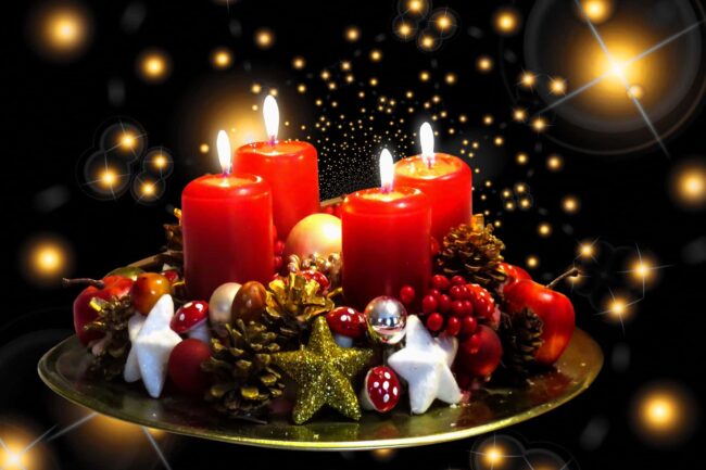 Adventkranzsegnung - Bild von Gerhard G. auf Pixabay